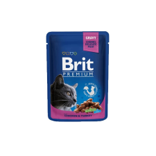  Brit Premium Cat Pouches with Chicken & Turkey – 12×100 g macskaeledel