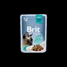  Brit Premium Cat tasakos Delicate Fillets in Gravy with Beef 24x85g macskaeledel