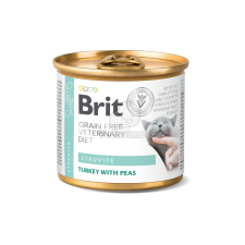  Brit VD Struvite macskakonzerv 200 g macskaeledel