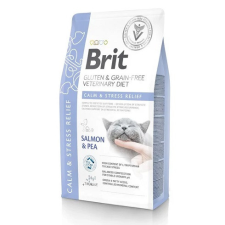 Brit Veterinary Diet Calm & Stress Relief száraz macskatáp 2kg macskaeledel