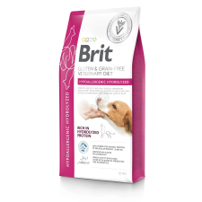  Brit Veterinary Diet Hypoallergenic Hydrolyzed - száraz gyógytáp kutyáknak 12 kg kutyaeledel