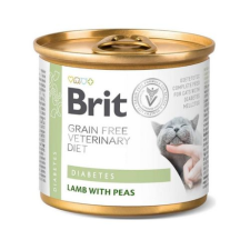  Brit Veterinary Diets Cat GF Diabetes konzerv – 6×200 g macskaeledel