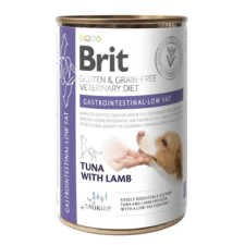 Brit Veterinary Diets Dog GF Gastrointestinal-Low Fat konzerv 400g kutyaeledel