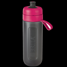 Brita BR1020337 Fill&Go Active vízszűrő kulacs, 600 ml, rózsaszín kulacs, kulacstartó
