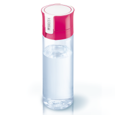 Brita Fill&Go Vital vízszűrős kulacs, 600 ml (rózsaszín) + 4 db Microdisc szűrőbetét kulacs, kulacstartó