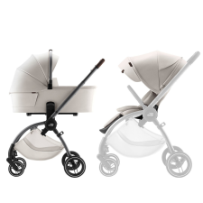 Britax Römer Essential LUX Szett (Rio babakocsi + mózeskosár) - Soft Taupe babakocsi kiegészítő