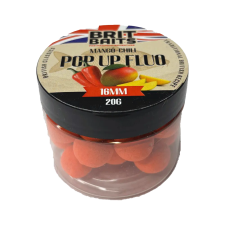  BritBaits Pop Up fluo Mangó-Chili 16 mm csali