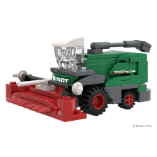 Brixies Plus Fendt Katana 65 Mini arató és silózó barkácsolás, építés