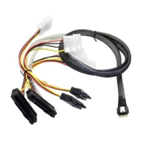 Broadcom Kábel Broadcom 05-60006-00 1xSFF-8654 -2x4 SFF-8639 (U.3) - U.2 Enabled Cables kábel és adapter