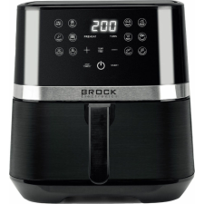 Brock DAF 6502, Air fryer, 1800 W, 6,5L, 12 program, Digitális, Fekete, Forrólevegős sütő fritőz