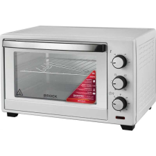 Brock TO 3001 WH, 1500W, 30L, 100-230°C, Fehér, Elektromos Mini sütő konyhai eszköz