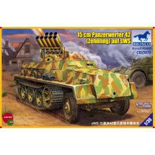 Bronco 15cm Panzerwerfer 42 (Zehnling) auf sWS 1:35 (CB35070) makett