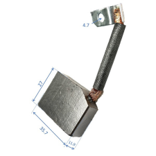  Bronzkefe mezőgazdasági traktor indítómotorokhoz, indító kefe, méret: 12x27x36mm (27x12x36mm) kisháztartási gépek kiegészítői