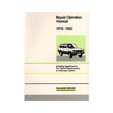 Brooklands Books Ltd Range Rover Repair Operation Manual 1970-1985 idegen nyelvű könyv