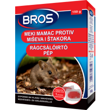 Bros rágcsálóirtó pép 150g tisztító- és takarítószer, higiénia
