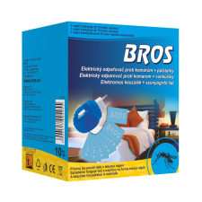 Bros Szúnyogirtó elektromos készülék+10db lapka Bros riasztószer
