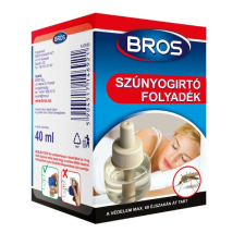 Bros Szúnyogirtó utántöltő folyadék elektromos készülékhez 40ml B024 tisztító- és takarítószer, higiénia