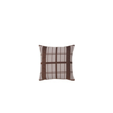 Broste Copenhagen Párnahuzatok CHEQUER Barna 50x50 cm lakástextília