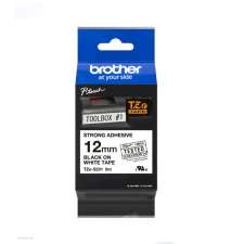 Brother Betűnyomó kazetta 12mm Brother TZeS631 erős tapadású sárga-fekete árazógép