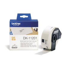 Brother DK-11201 elővágott öntapadós címke 400db/tekercs 29mm x 90mm White címkézőgép