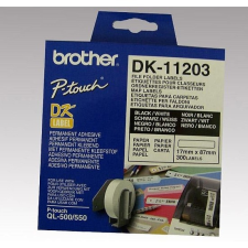 Brother DK-11203 etikett címke 17mm x 87mm 300 db etikett