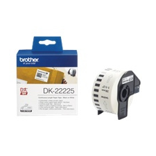 Brother dk-22225 folytonos szalagcímke 38mm x 30,48m öntapadós white dk22225 nyomtatópatron & toner
