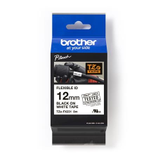 Brother Feliratozógép szalag, flexibilis id, 12 mm x 8 m, brother, "tze-fx231" fehér-fekete tzefx231 nyomtató kellék