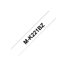 Brother label tape - Black on white (MK221BZ) nyomtató kellék