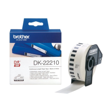 Brother labels DK-22210 - Black on white (DK22210) nyomtatópatron & toner