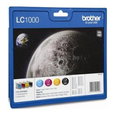 Brother LC1000BKCMY nagytöltetű tintapatron csomag (LC1000VALBP) nyomtatópatron & toner