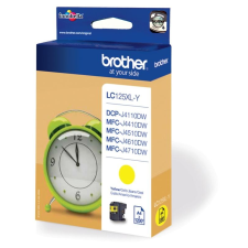 Brother LC125 Tintapatron Yellow XL(Eredeti) nyomtatópatron & toner