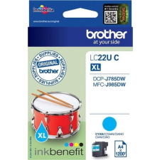 Brother LC22UC Cyan tintapatron nyomtatópatron & toner