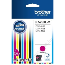 Brother LC525XLM Tintapatron DCP-J100, J105 nyomtatóhoz, BROTHER vörös, 1300 oldal (TJBLC525XLM) nyomtatópatron & toner