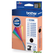 Brother LC-223 (LC223BK) - eredeti patron, black (fekete) nyomtatópatron & toner