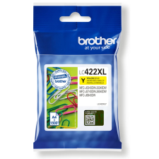 Brother LC-422XL Y EREDETI nyomtatópatron & toner
