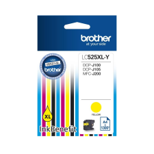 Brother LC-525XL-Y Yellow tintapatron nyomtatópatron & toner