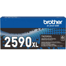  Brother TN-2590XL Black lézertoner eredeti 3K nyomtatópatron & toner