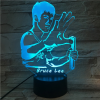  Bruce Lee 3D led lámpa