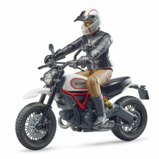 Bruder 63051 Motorkerékpár Scrambler Ducati Desert Sled + figurája akciófigura