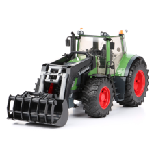 Bruder Fendt 936 Vario traktor homlokrakodóval (1:16) autópálya és játékautó
