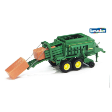 Bruder John Deere 690 bálázógép (02017) autópálya és játékautó