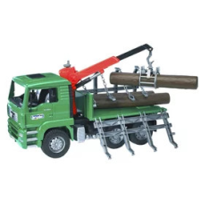  Bruder MAN rönkszállító autó - 1:16 autópálya és játékautó