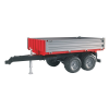 Bruder Mezőgazdasági pótkocsi Piros/Szürke (02019)