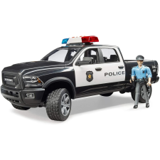 Bruder RAM 2500 rendőr autó (1:16) - Fekete autópálya és játékautó
