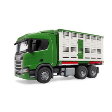 Bruder Scania állatszállító tehénfigurával - 3548 1:16 autópálya és játékautó