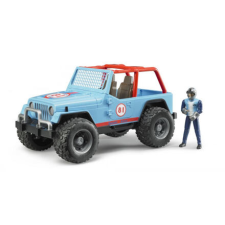 Bruder Verseny Jeep Cross Country (kék), versenyzővel - 2541 1:16 autópálya és játékautó