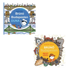  Brúnó Budapesten könyvcsomag gyermek- és ifjúsági könyv