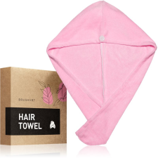 BrushArt Home Salon Hair towel törölköző hajra Pink lakástextília
