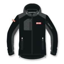 BS Battery BS Factory Softshell dzseki - fekete/szürke méret S motoros kabát
