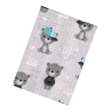 BS Textil pelenka 1db-os - Baby Boy szürke mosható pelenka